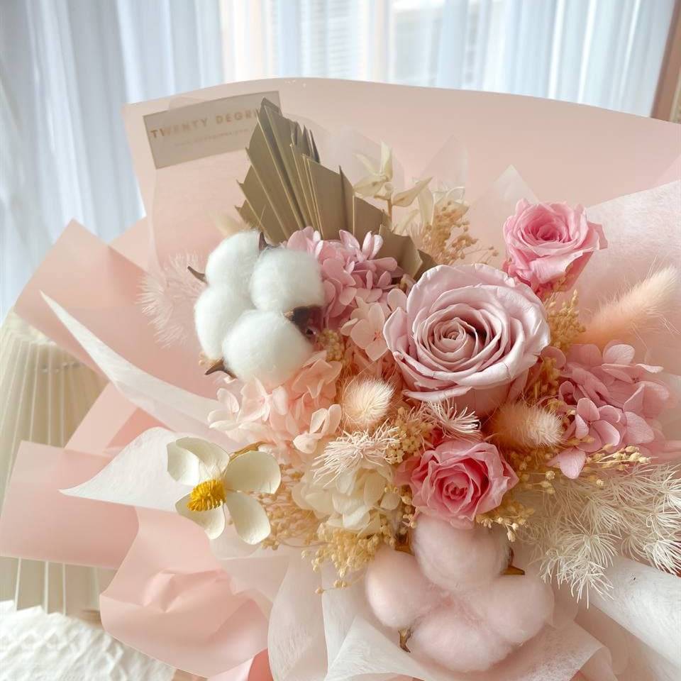 Preserved Flower Bouquet Delivery l Preserved Flower Delivery in Klang Valley l Twenty Degrees