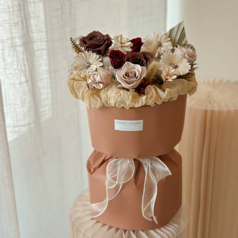 Everlasting Preserved Flower Flower Bouquet l Delivery Klang Valley l