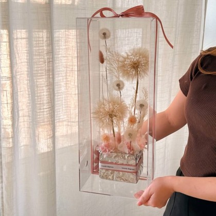 Gia Dandelion Acrylic Box