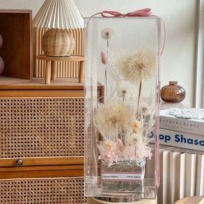 Gia Dandelion Acrylic Box