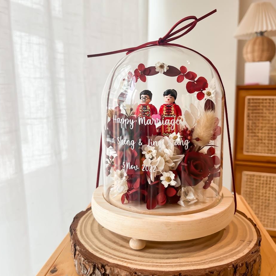 Wedding Preserved Flower collection l Online Florist in Kuala Lumpur l